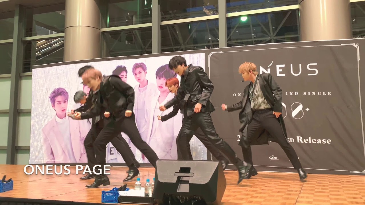 191213 ONEUS [808] 808 Japan 2nd single release event Free LIVE kobe 원어스  고베 릴리스 이벤트 Focus 직캠