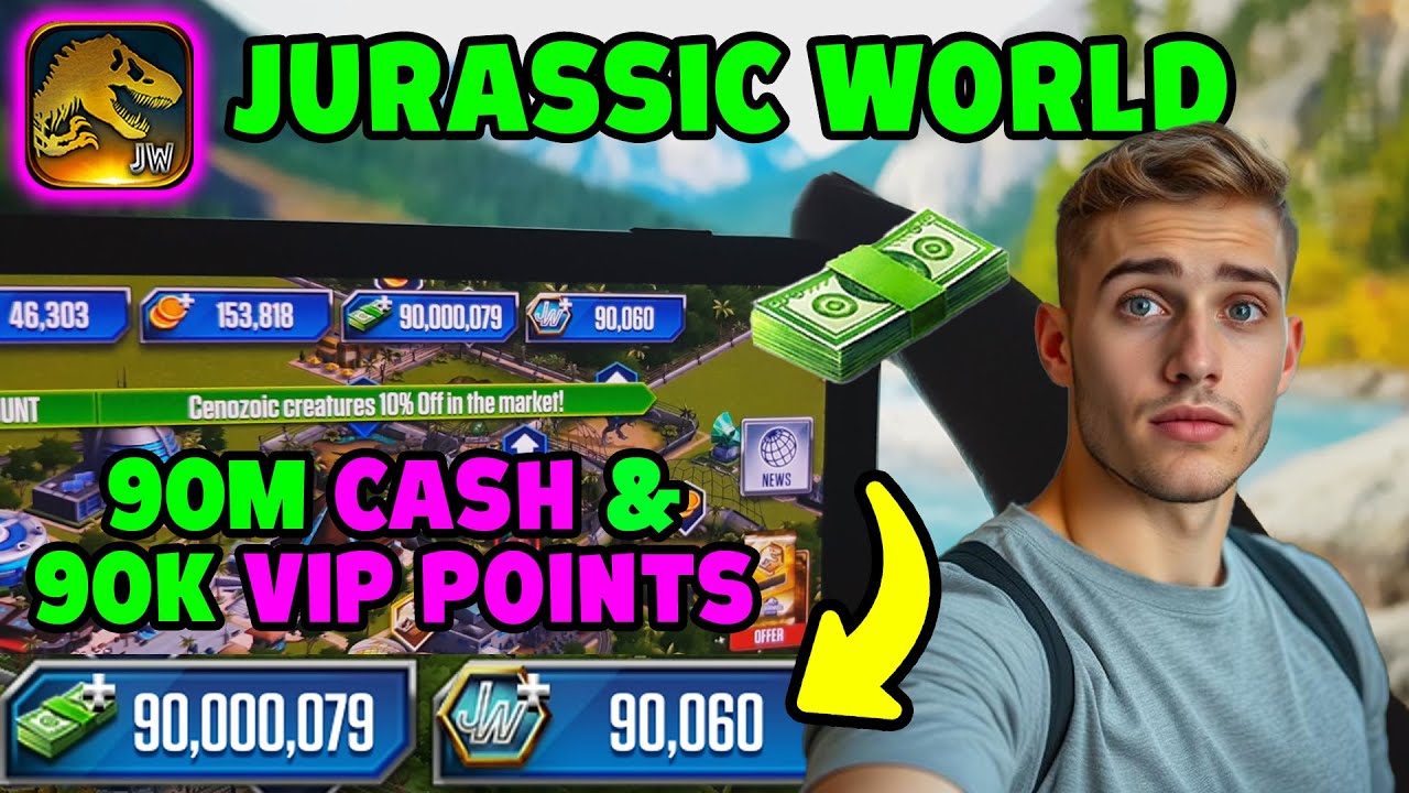 Jurassic World Hack 2026 ✅ How to Get Unlimited Free Cash and VIP Points (iOS & Android)