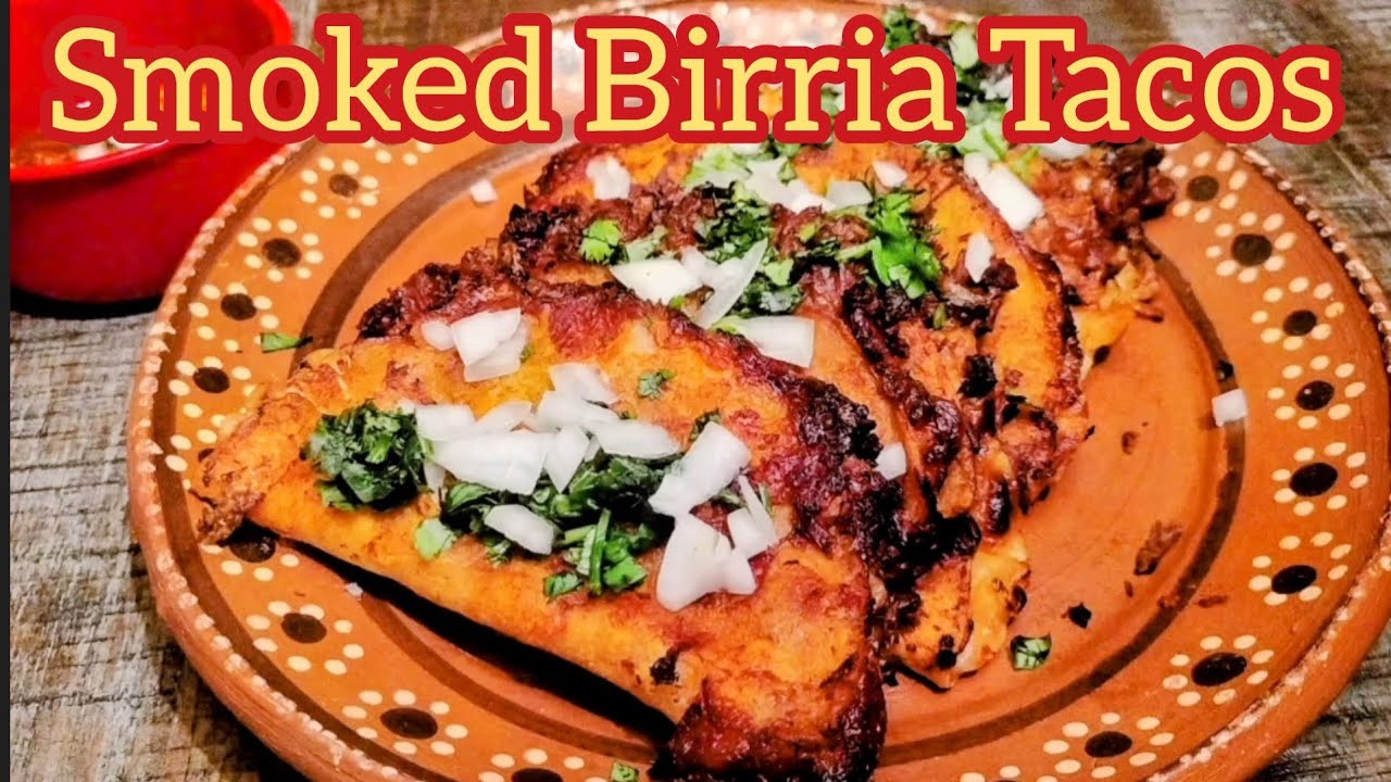 Smoked Birria Tacos 