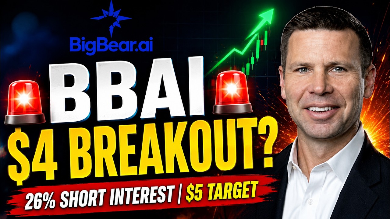 🚨 BBAI BREAKING OUT? The $4 Level Could Change EVERYTHING!