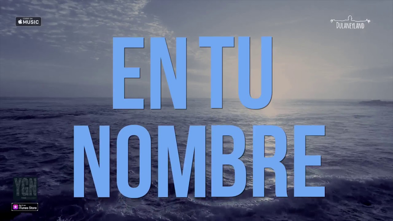 Todd Dulaney - Your Great Name - Spanish Lyric Video