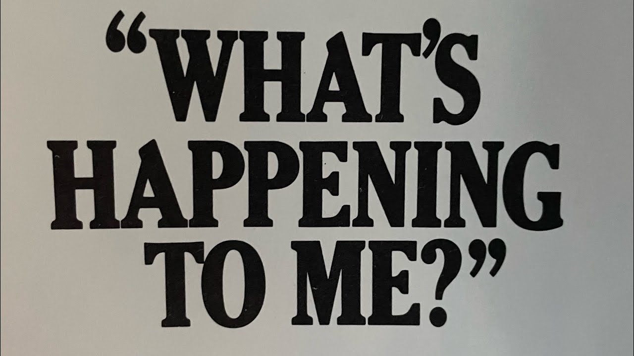 What’s happening to me? Written by Peter Mayle￼
