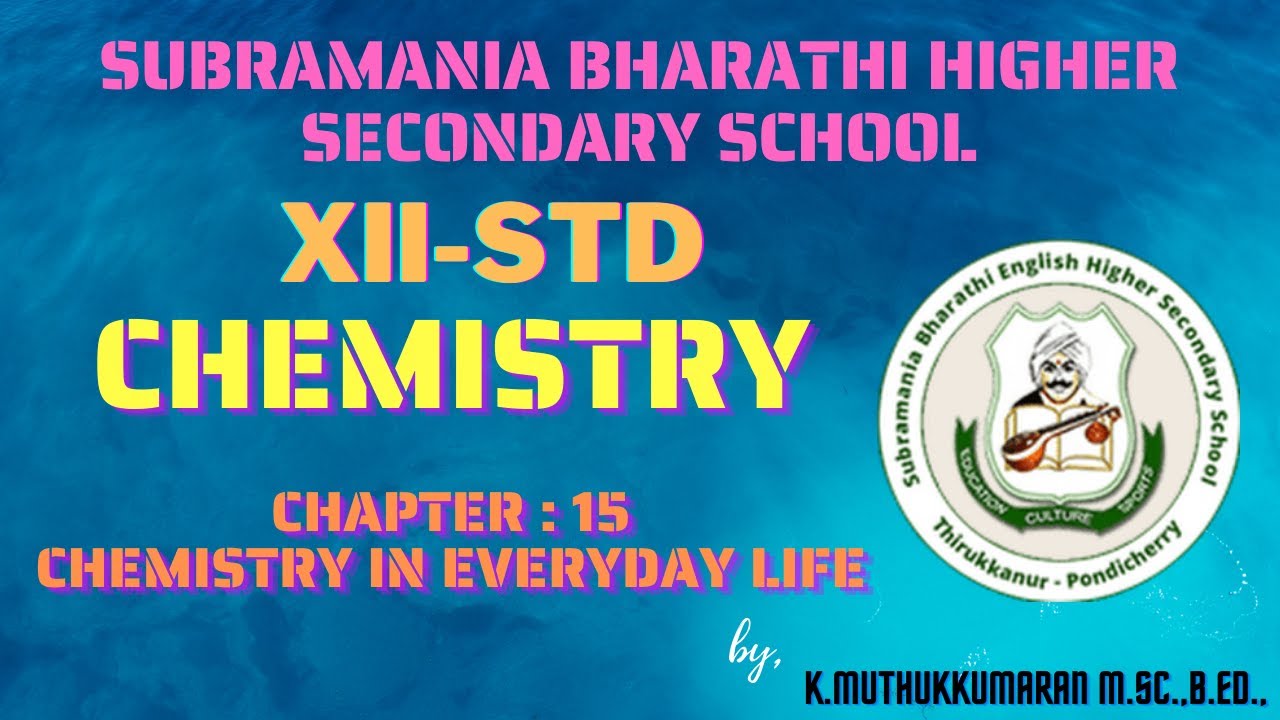 XII STD - CHEMISTRY - CHAPTER 15 -  PREPARATION OF TERYLENE (DACRON)