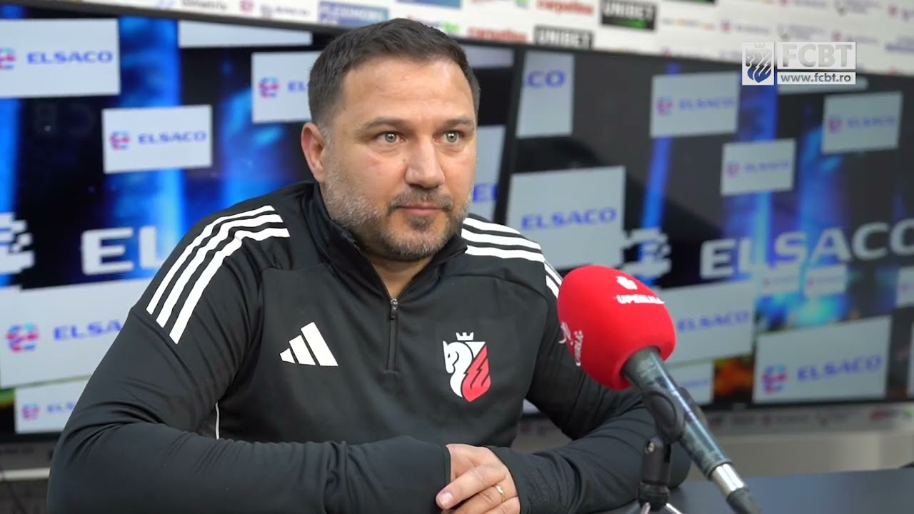 Declarațiile lui Marius Croitoru după partida dintre FC Botoșani și Unirea Slobozia