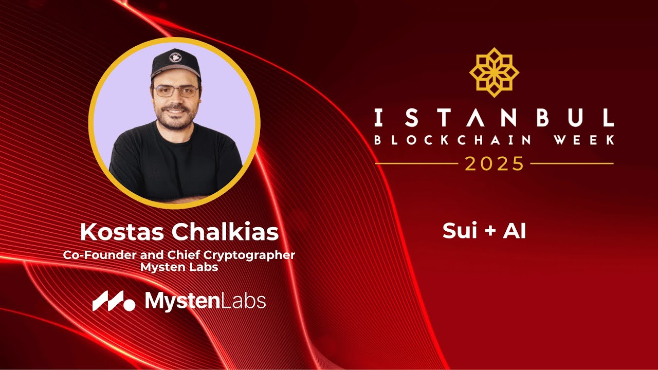 Sui + AI | Kostas Chalkias (Mysten Labs)