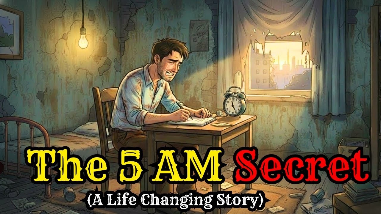 The Secret of 5 AM | One Habit That Changed a Poor Man’s Life