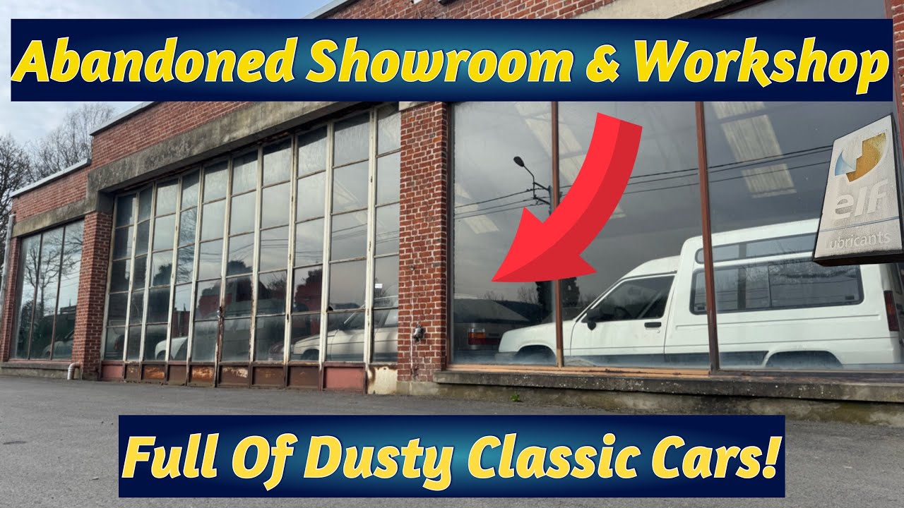 I Found A Renault Showroom & Workshop Full Of Dusty Classic Cars Including A Rare Gordini & Alpine￼!