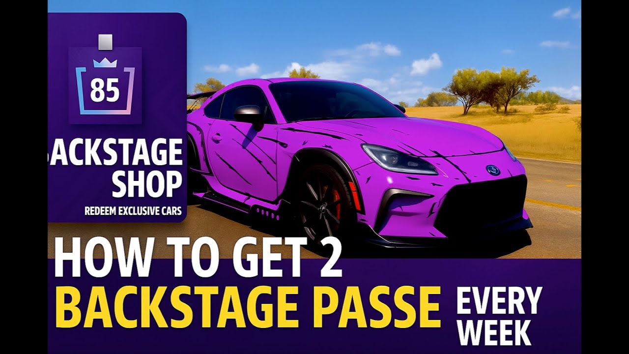 How to Get 2 Backstage Passes EVERY WEEK in Forza Horizon 5 (Even If You&rsquo;re Not VIP)
