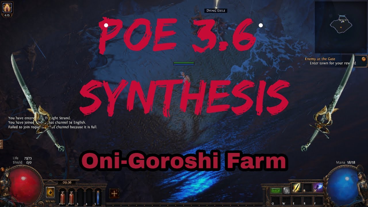 PoE 3.6 Synthesis - Oni-Goroshi Farm - Duelist vs Hillock