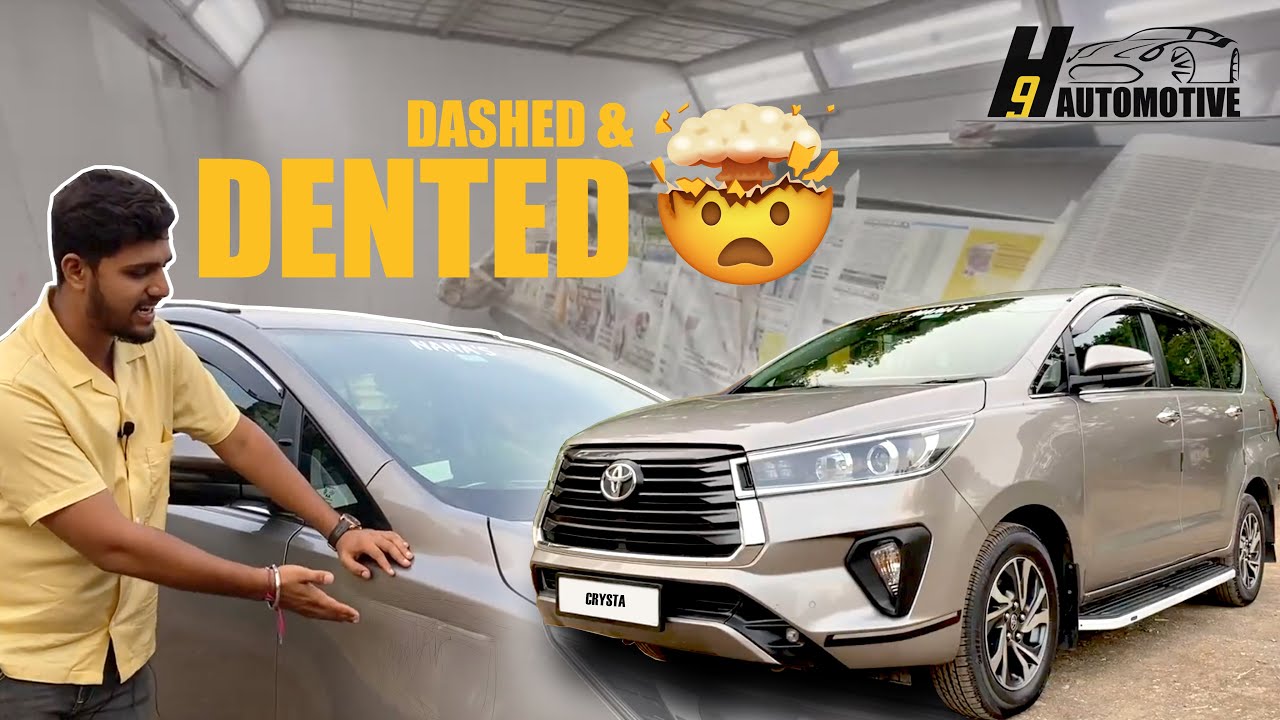 Innova Crysta Dashed & Dented | H9 AUTOMOTIVE