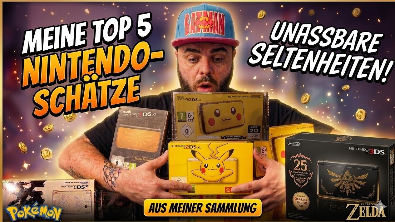 ULTRA CONDITION TOP 5 HIGHLIGHTS aus meiner NINTENDO DS, 2Ds & 3DS Sammlung. 
