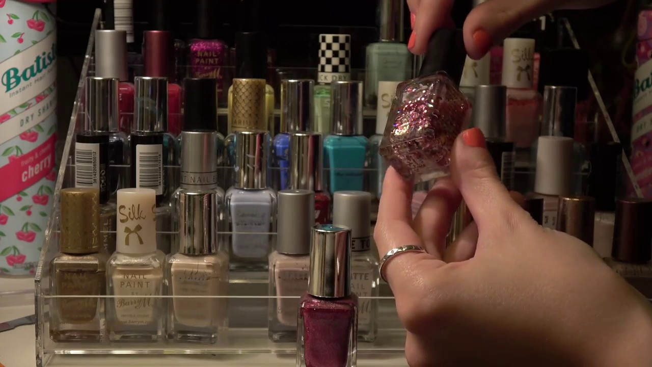 No Talking ASMR - Sorting Nail Polish Collection
