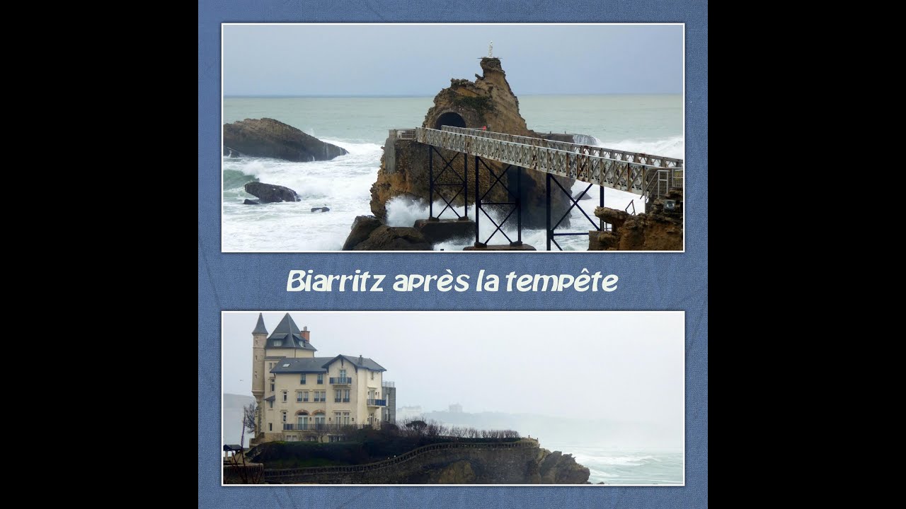 Biarritz après la tempête