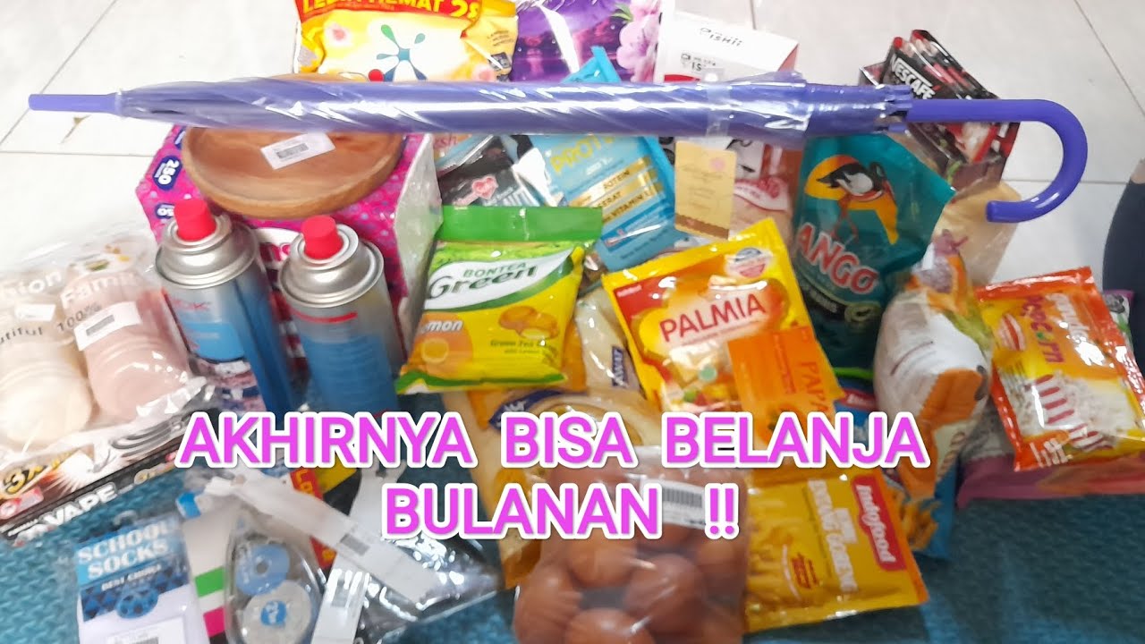 Setelah seharian hujan 🌧️ Alhamdulillah akhirnya bisa keluar belanja 🛍️