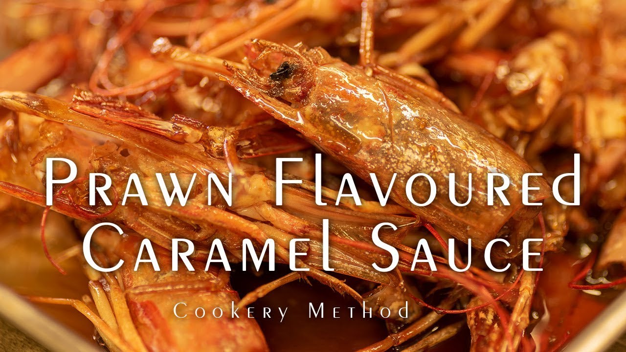 Prawn Flavoured Caramel Sauce - Goes well with a vegetable or seafood dish, or pasta -