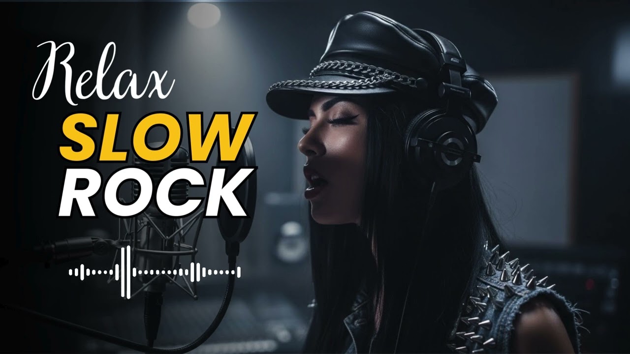 [RELAX Slow Rock Music 🎧] Rain & Slow Strings | Relaxing Rock for Stress-Free Nights