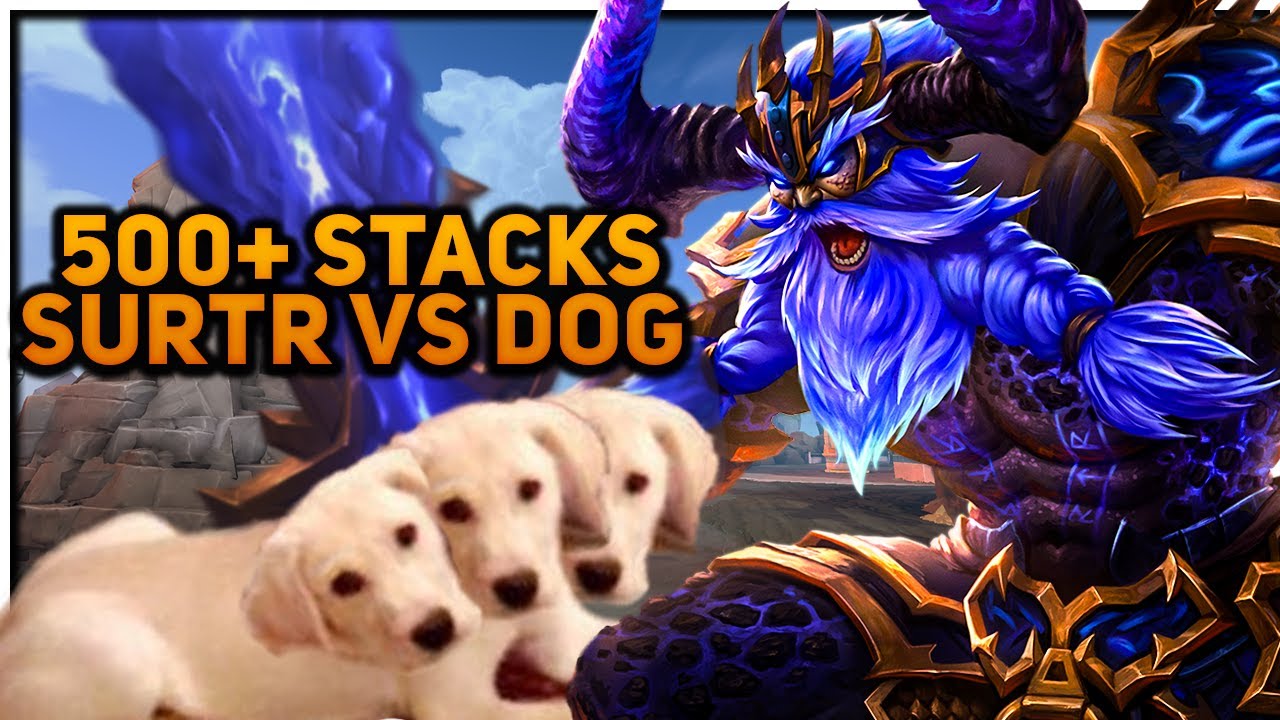 500+ Stacking Surtr Build Vs Dog