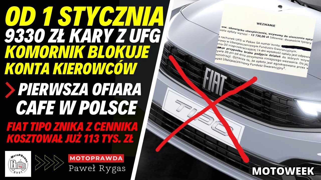 Od 1 stycznia 9330 zł kary z UFG. Pierwsza ofiara CAFE w Polsce. Autosan produkuje nowe Jelcze