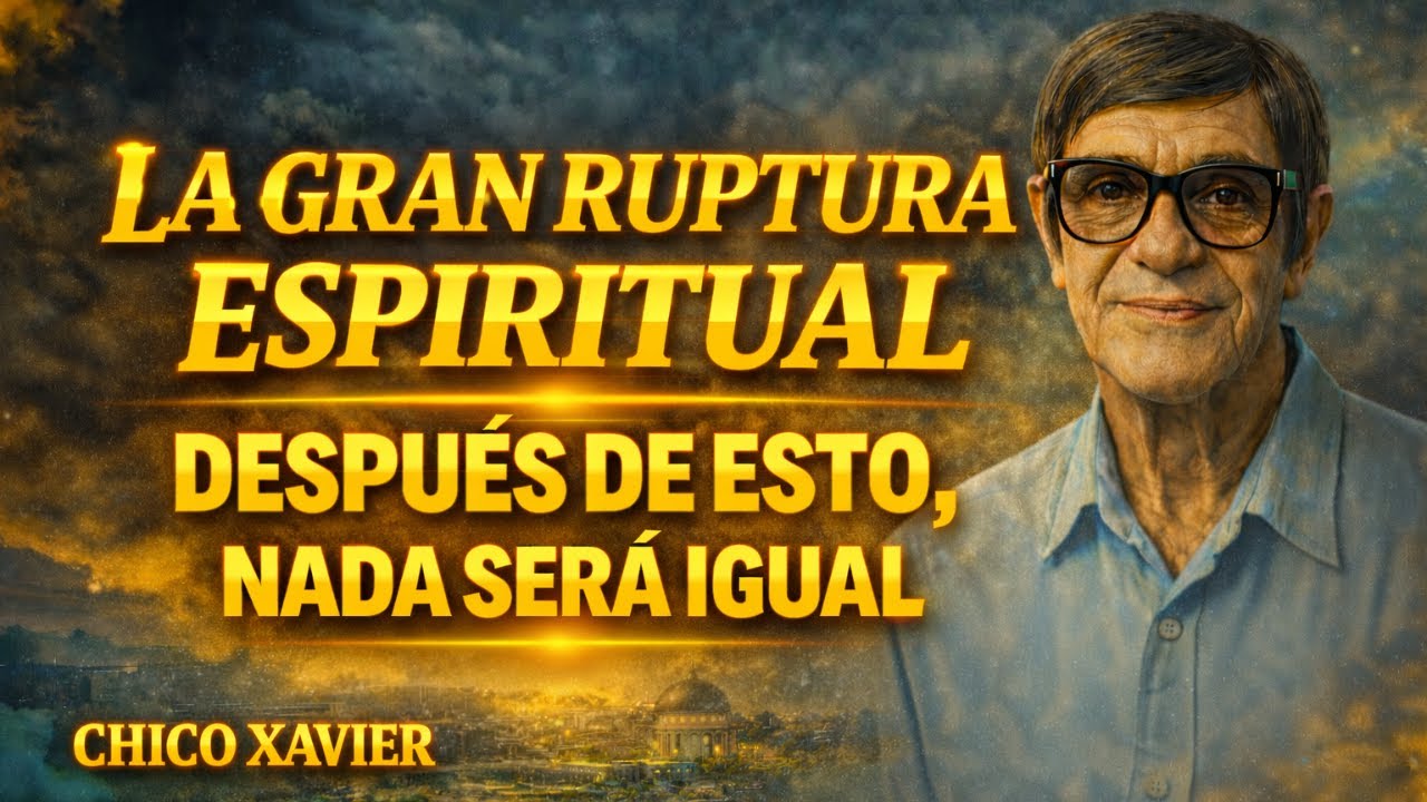 Se acerca la gran ruptura espiritual de la humanidad… ¿estás listo? — CHICO XAVIER