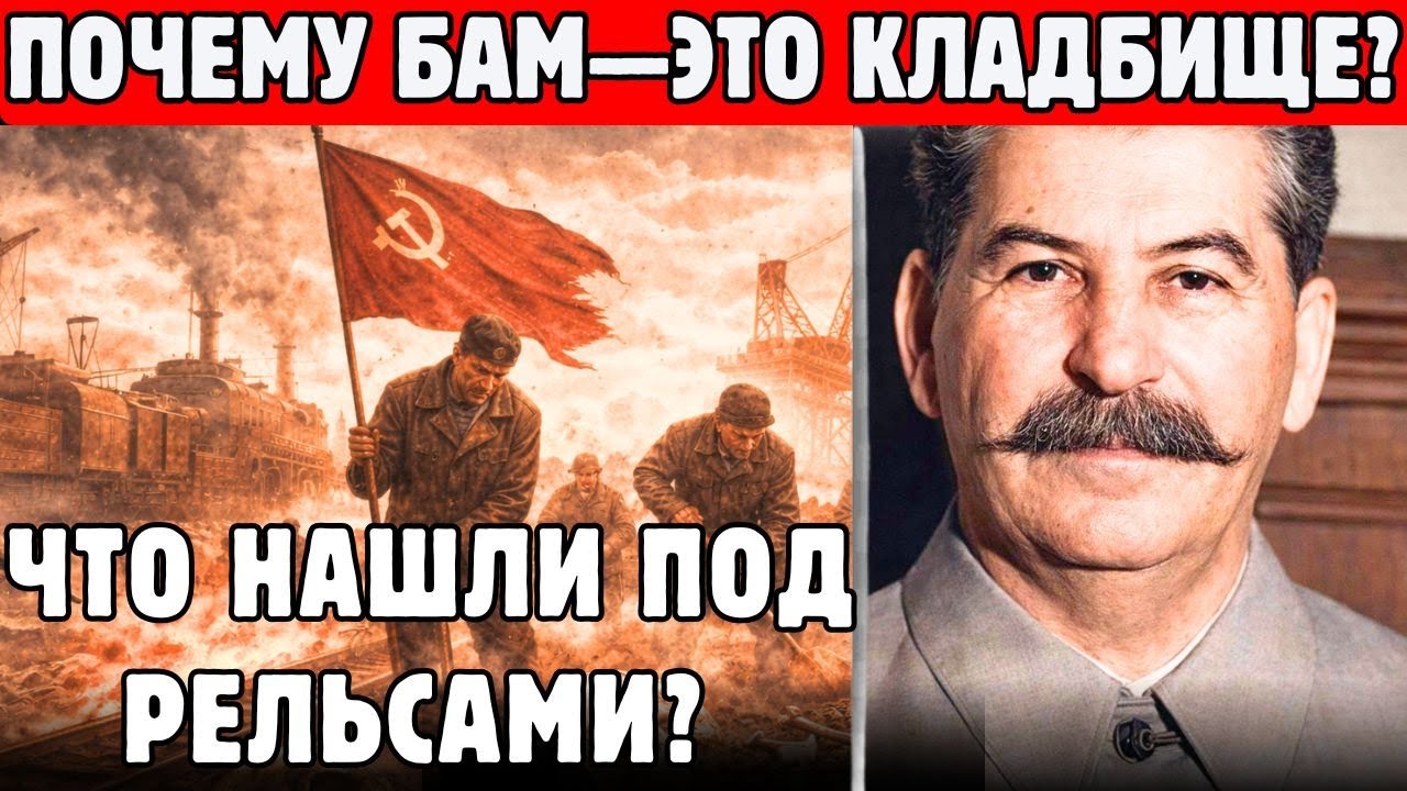 БАМ: Грандиозный обман СССР, за который заплатили жизнями. История, написанная на костях