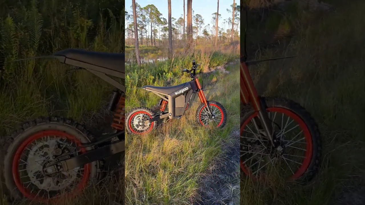 Electric Pitbike trail riding #kugoo Wish 01 #amazonfinds #aliexpressfinds