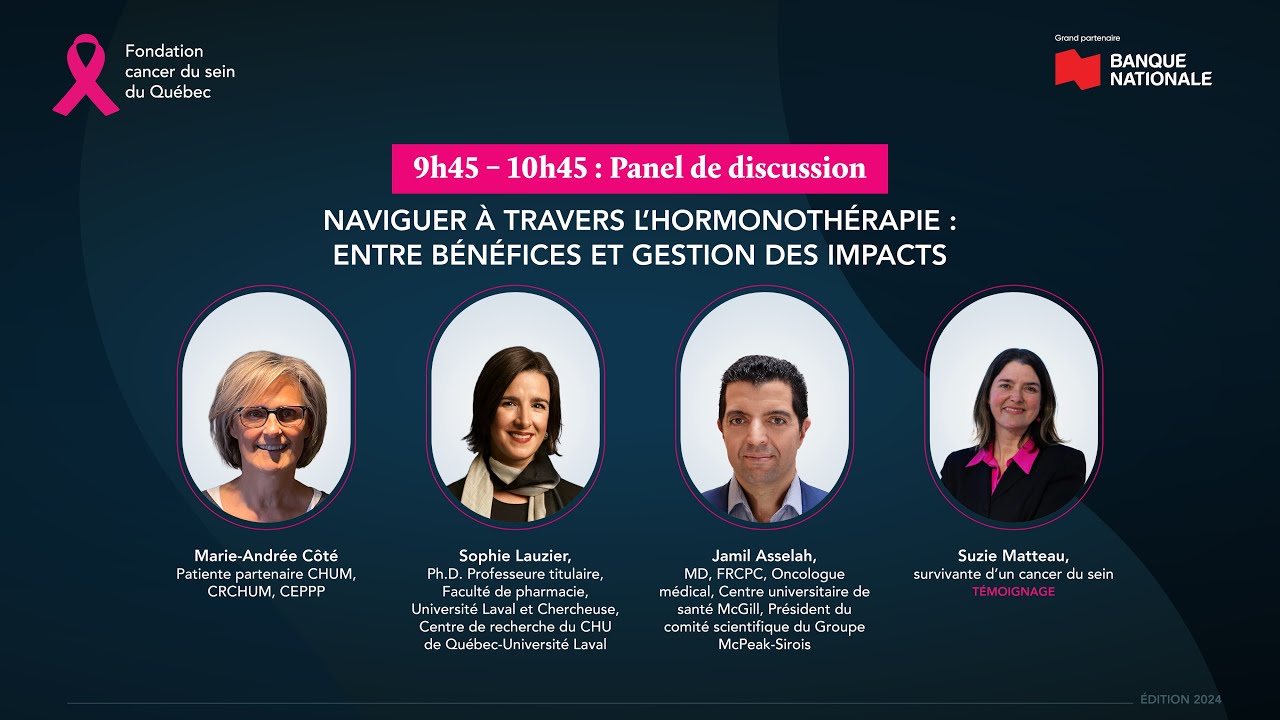 Navigating hormone therapy: between benefits and impact management - 2024 Forum