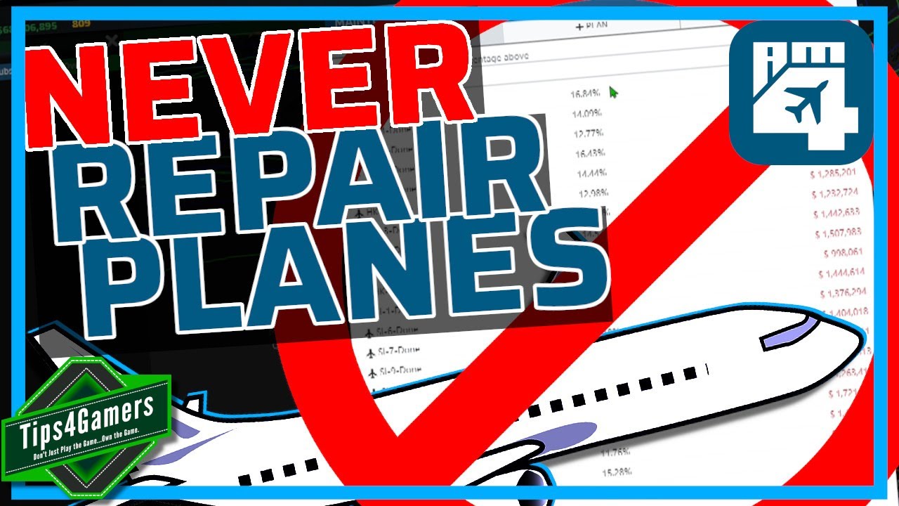 NEVER Repair Your Planes in Airline Manager 4 Again!