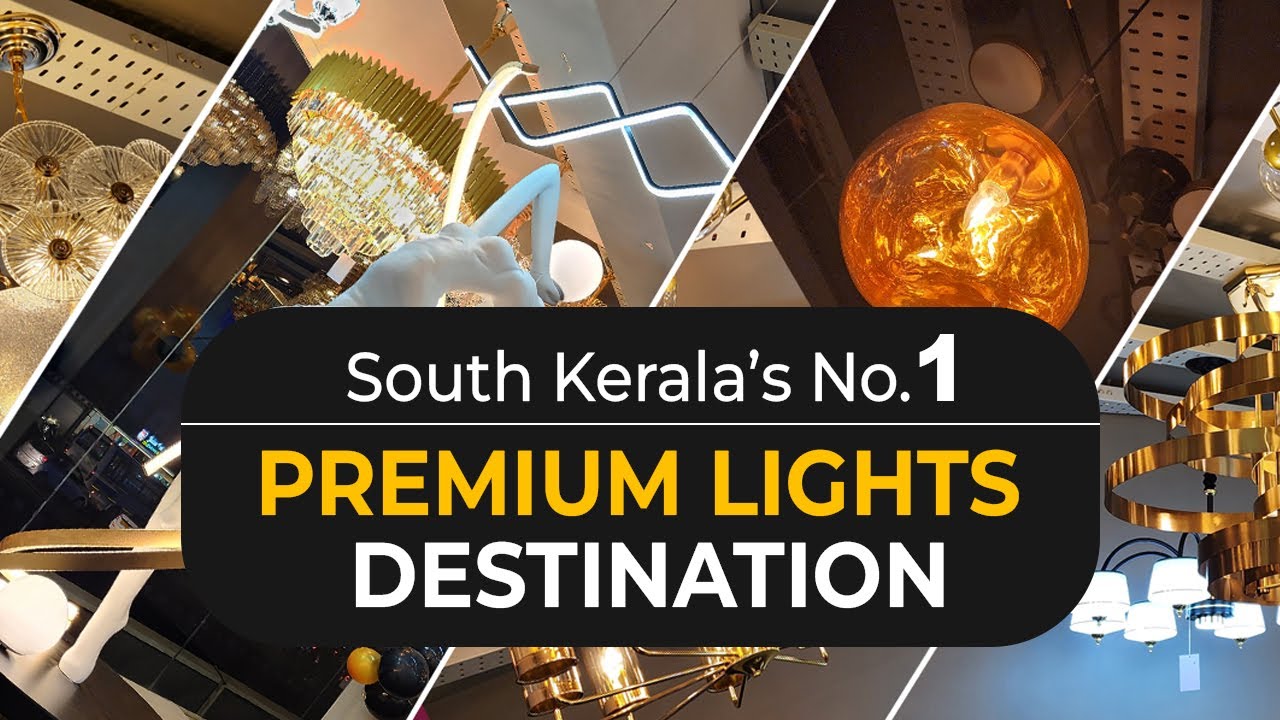Tour to South Kerala's First Dedicated Exquisite Lighting Showroom At Trivandrum in 4000sqft !!