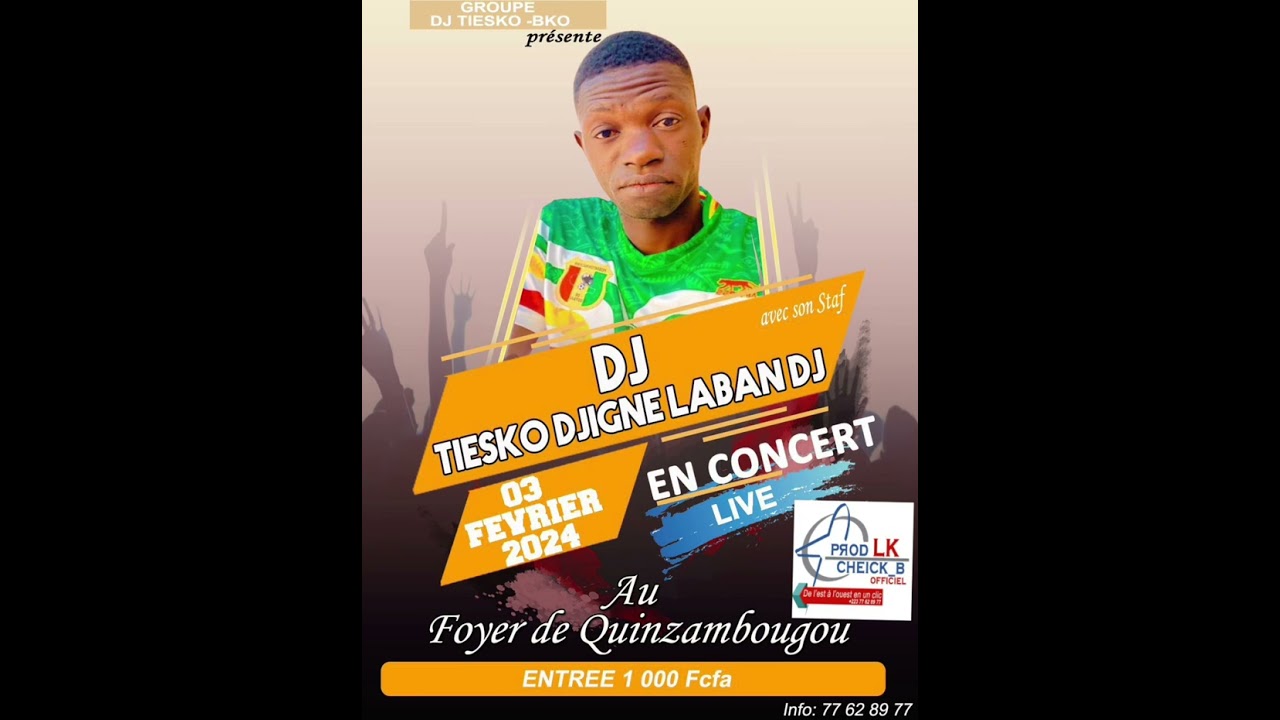Dj Tiesko Djigne Laban