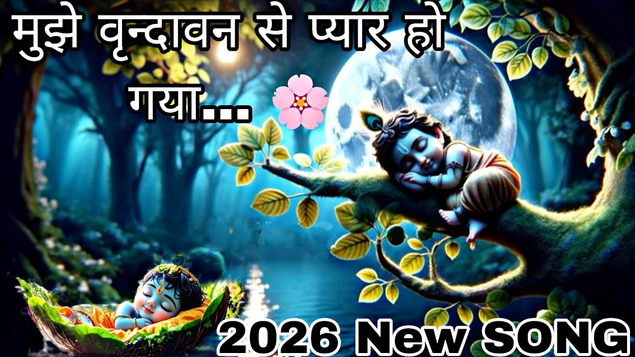 मुझे वृन्दावन से प्यार हो गया | Heart Touching Krishna Bhajan | Radhe Radhe 🙏#Vrindavan #song #2026