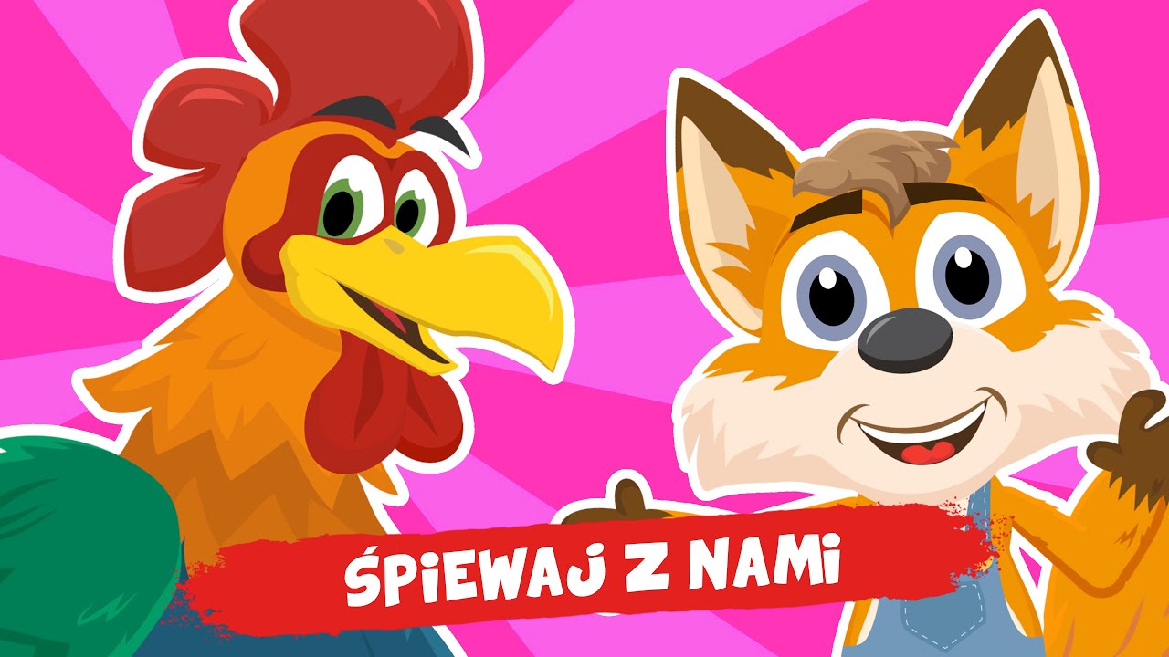 Śpiewaj z nami - Rude liski i kogut - Piosenki dla dzieci