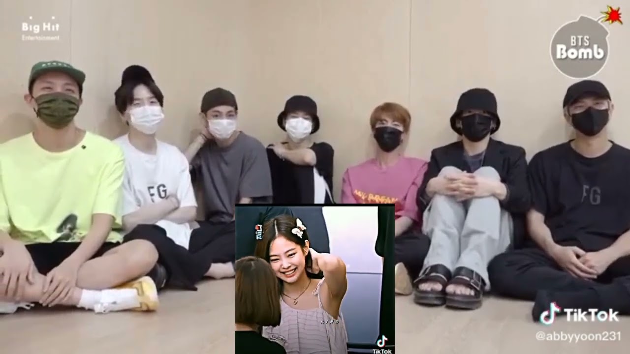 BTS reaction a edits de blackpink