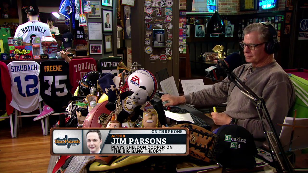 Jim Parsons on The Dan Patrick Show (Full Interview) 1/6/17