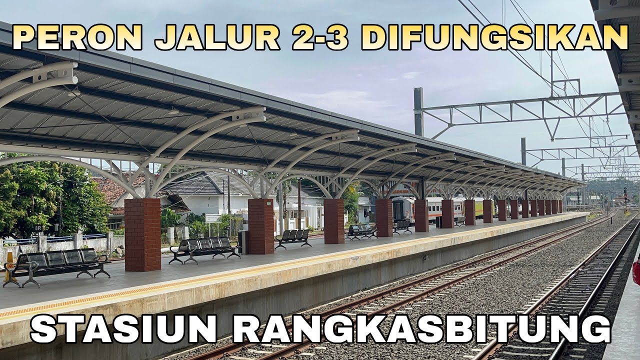 Update Pembangunan Stasiun Rangkasbitung Ultimate (13 Desember 2025) 