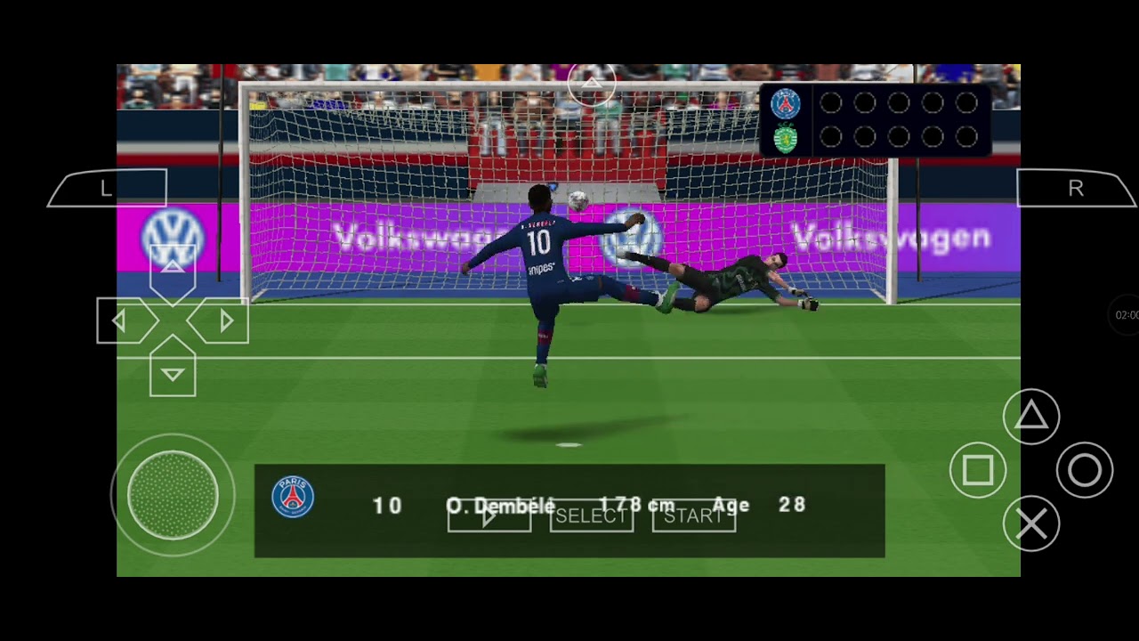 Penalty shootout psg vs sporting cp