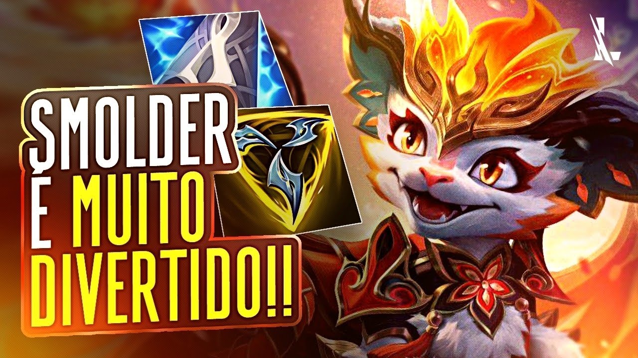 SMOLDER PÉTALAS DA PRIMAVERA!! GOSTEI DA BUILD DE MANAMUNE?? | LoL Wild Rift 