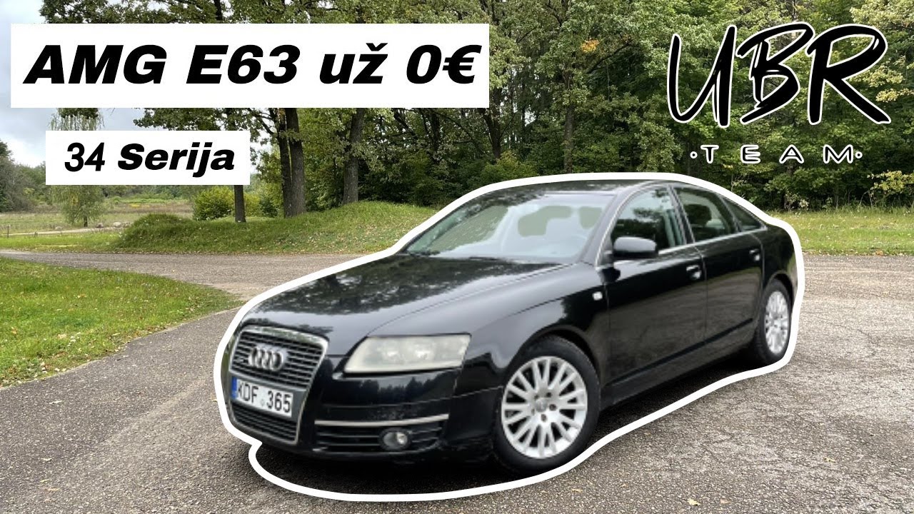 UBR Team: AMG E63 už 0€ (34 serija)