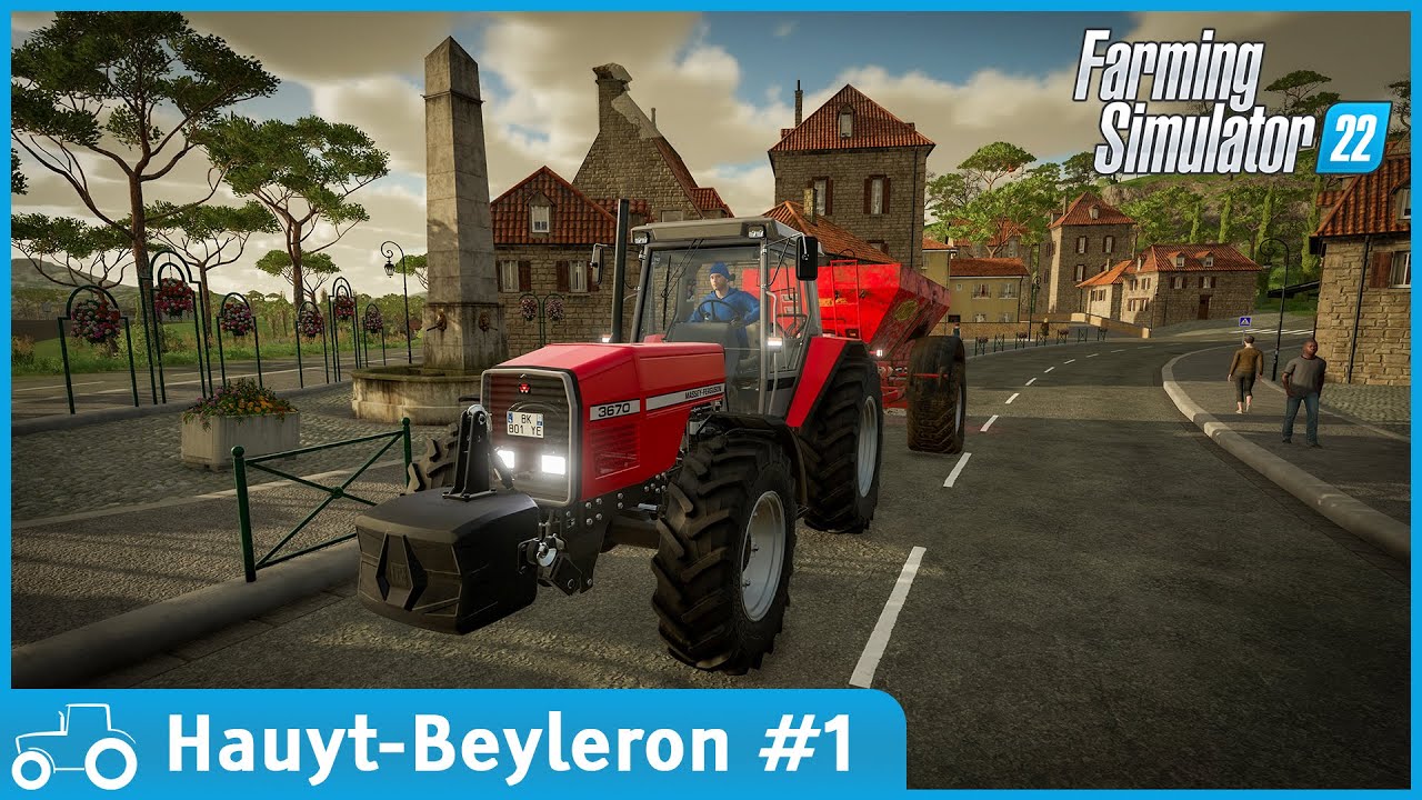 Haut Beyleron Timelapse #1 FS22 Spreading Lime & Fertilizer, Plowing Fields & Picking Stones