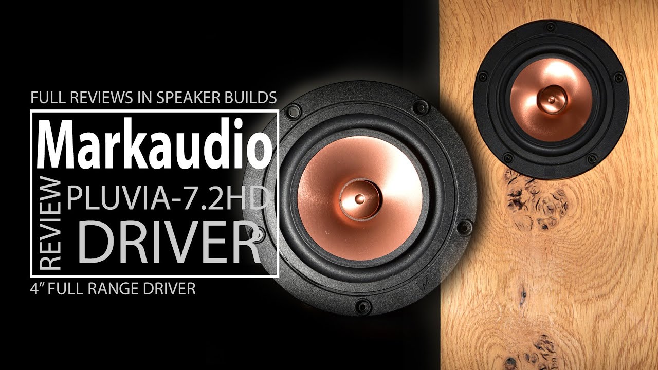 ОБЗОР - Широкополосный низкочастотный динамик Markaudio Pluvia-7.2HD. 4-дюймовый драйвер. Лучшие ...
