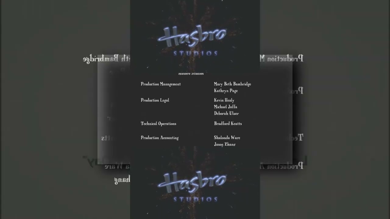 (Requested/YTPMV) My Little Pony Credits/Studio B/Leapfrog/Hasbro Studios Scan