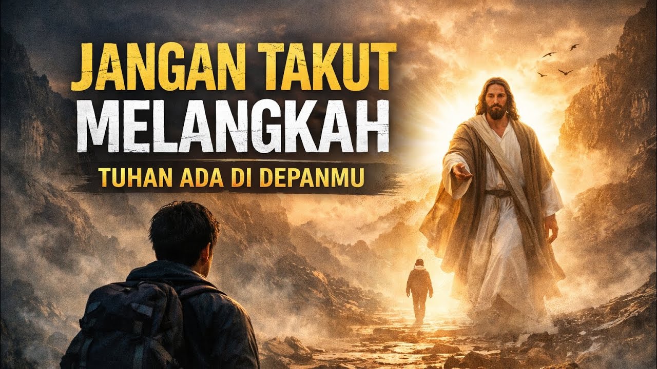 Saat Kamu Takut Melangkah, Dengarkan Pesan Tuhan Ini