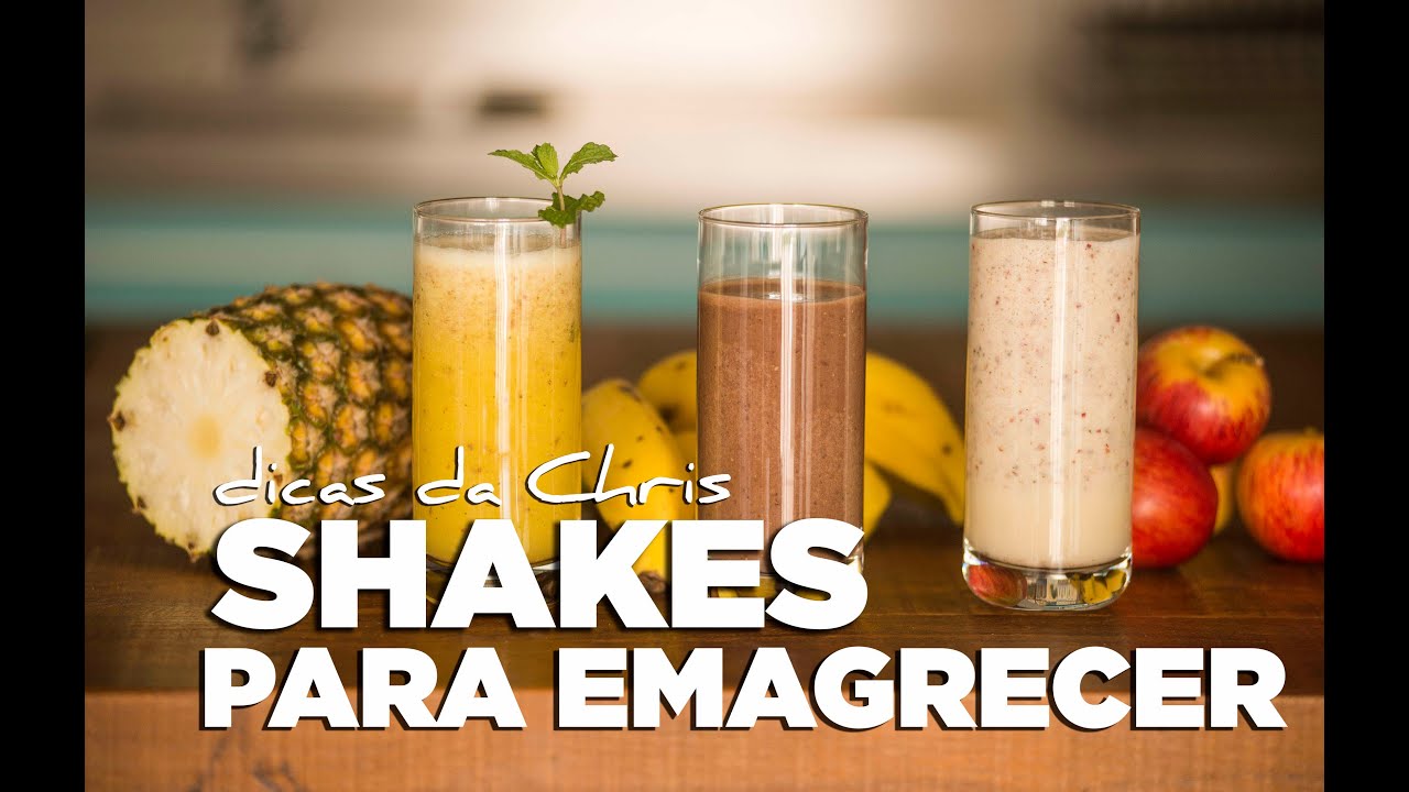TV Chris Flores: 3 receitas f&aacute;ceis de shakes para emagrecer