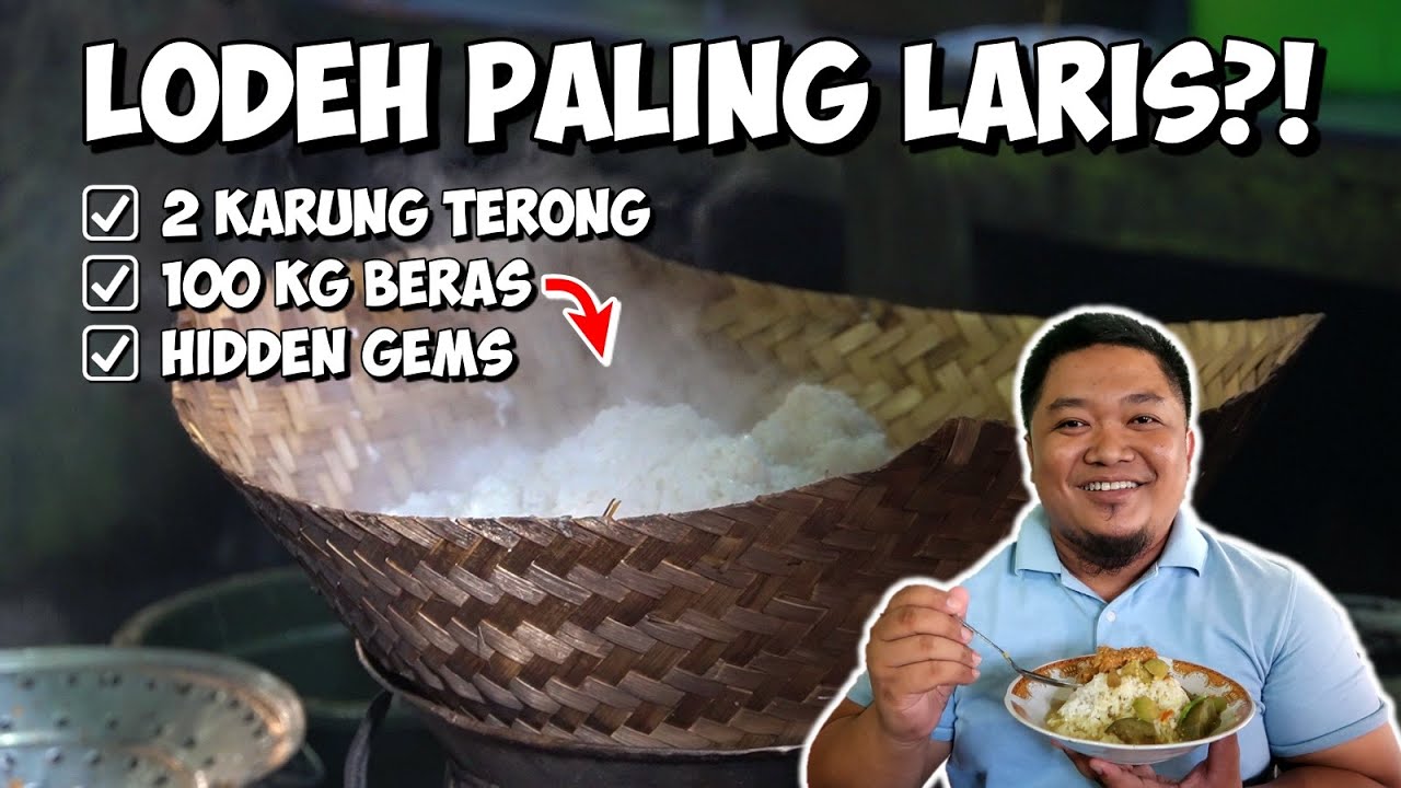 NASI LODEH PALING LARIS SE INDONESIA?!! Lodeh Mbah Rum Mojokerto