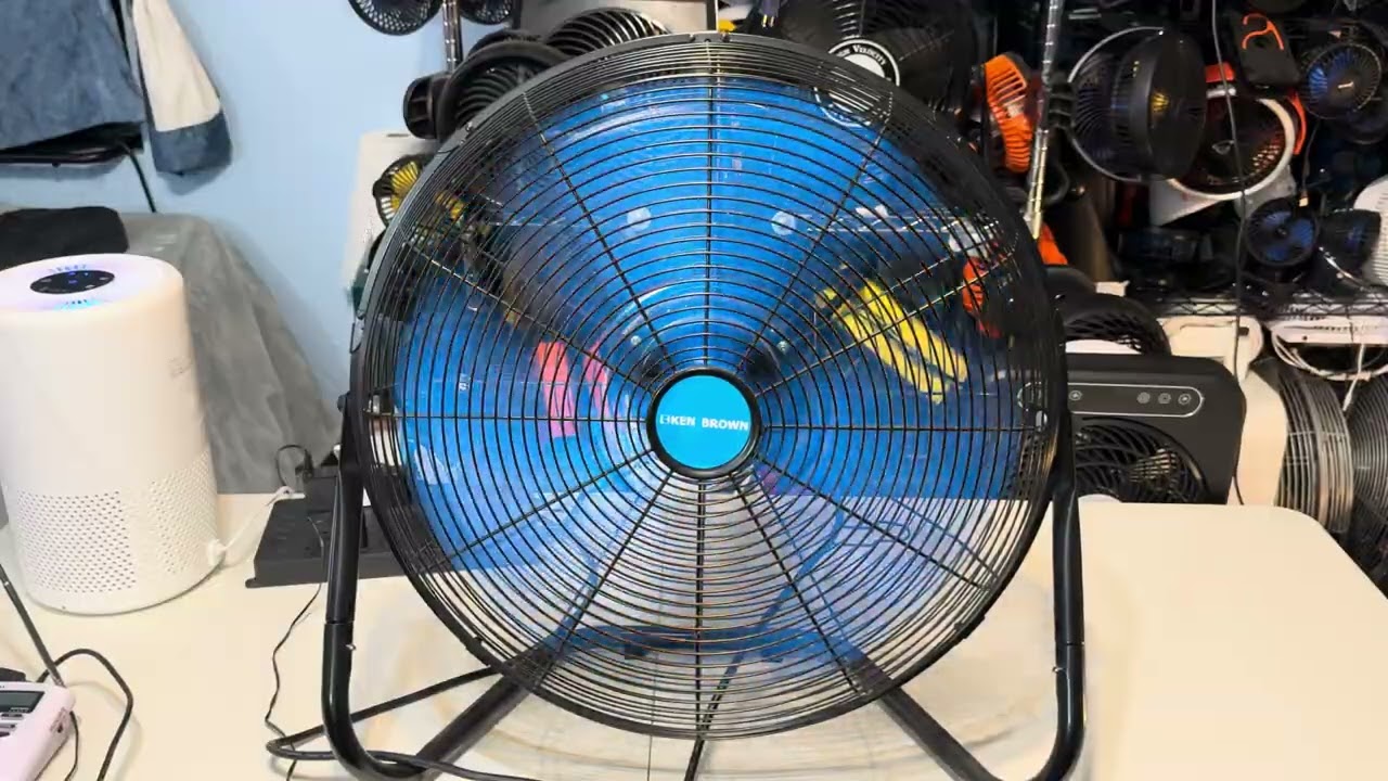 20” Ken brown Royal blue Fan (discontinued)
