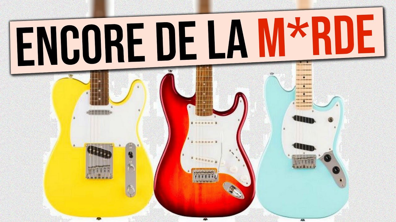 Fender, Squier et Harley Benton au NAMM 2026 (c'est quoi ce B*RDEL ?)