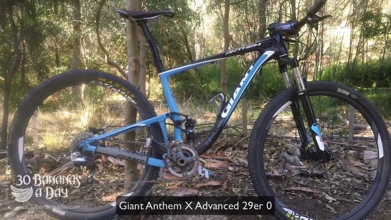 Giant Anthem X Advanced 29er 0 test ride and review.