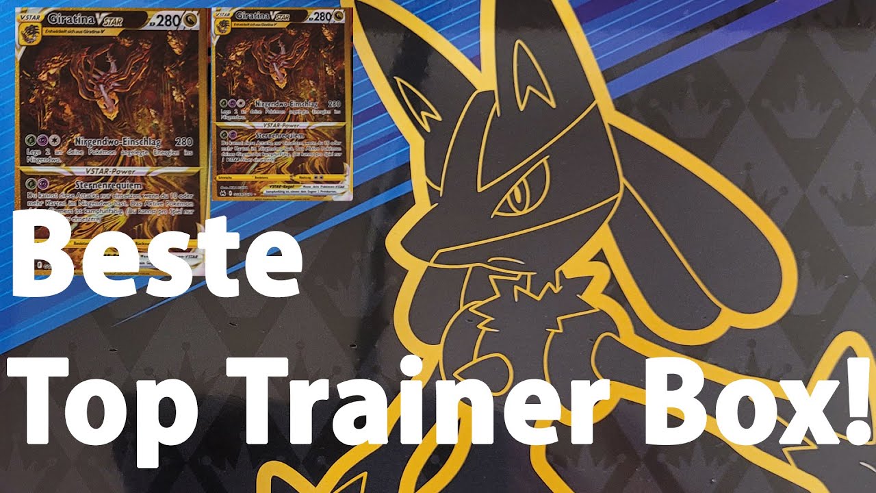 Beste Top Trainer Box! Zenit der Könige Opening