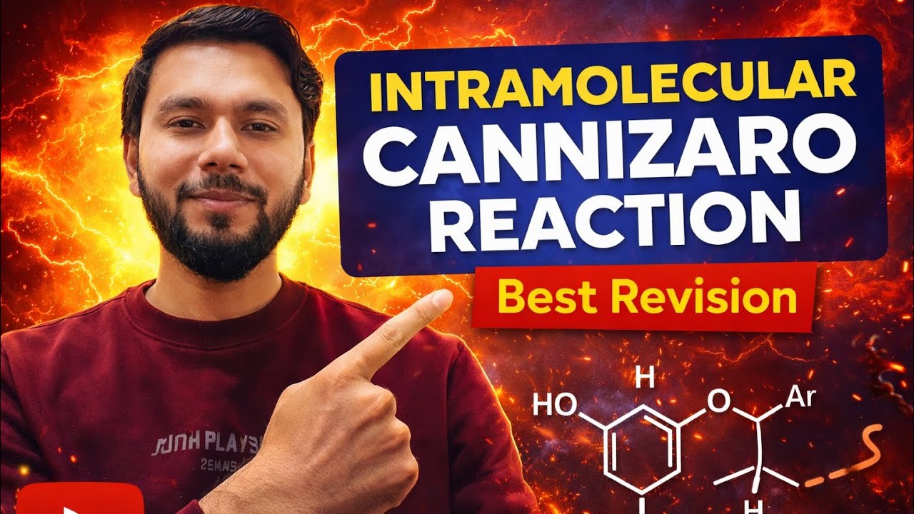 INTRAMOLECULAR CANNIZARO REACTION - Best Revision