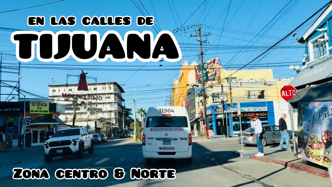 Zona Centro y Norte de Tijuana, rumbo al Viaducto Elevado 
