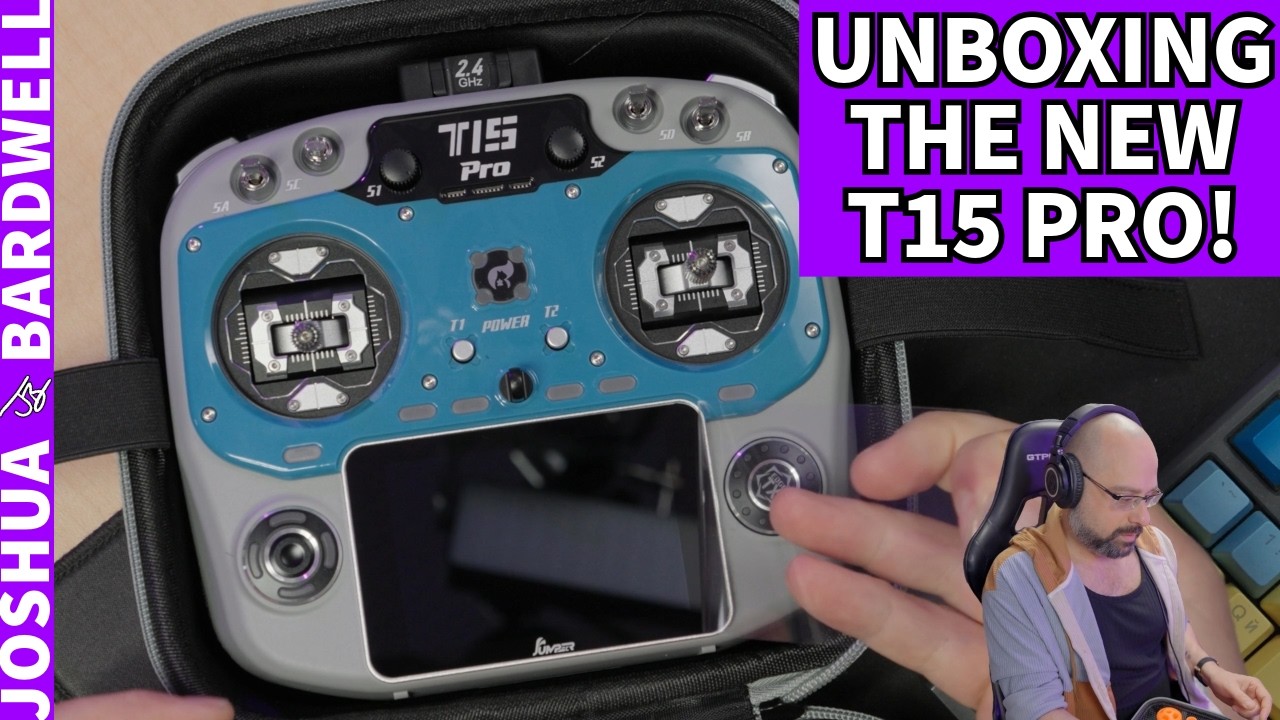 Бардуэлл распаковывает Jumper T15 Pro в прямом эфире! - Вопросы по FPV